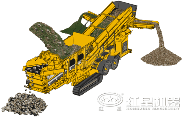 移動破碎站工作原理 移動破碎站工作原理