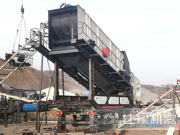 吉林移動破碎站現場 吉林移動破碎站現場